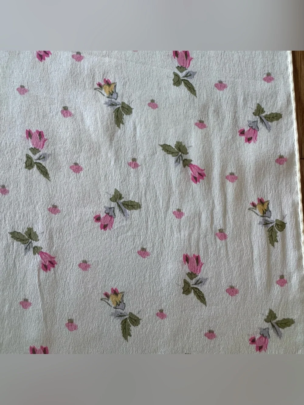 Vintage Metropolitan Museum of Art 100% Silk Floral Scarf Made in Japan